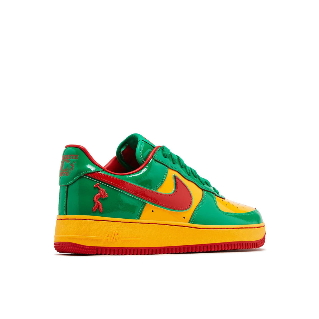 NIKE AIR FORCE 1 LOW LIL YACHTY CONCRETE BOYS LUCKY GREEN