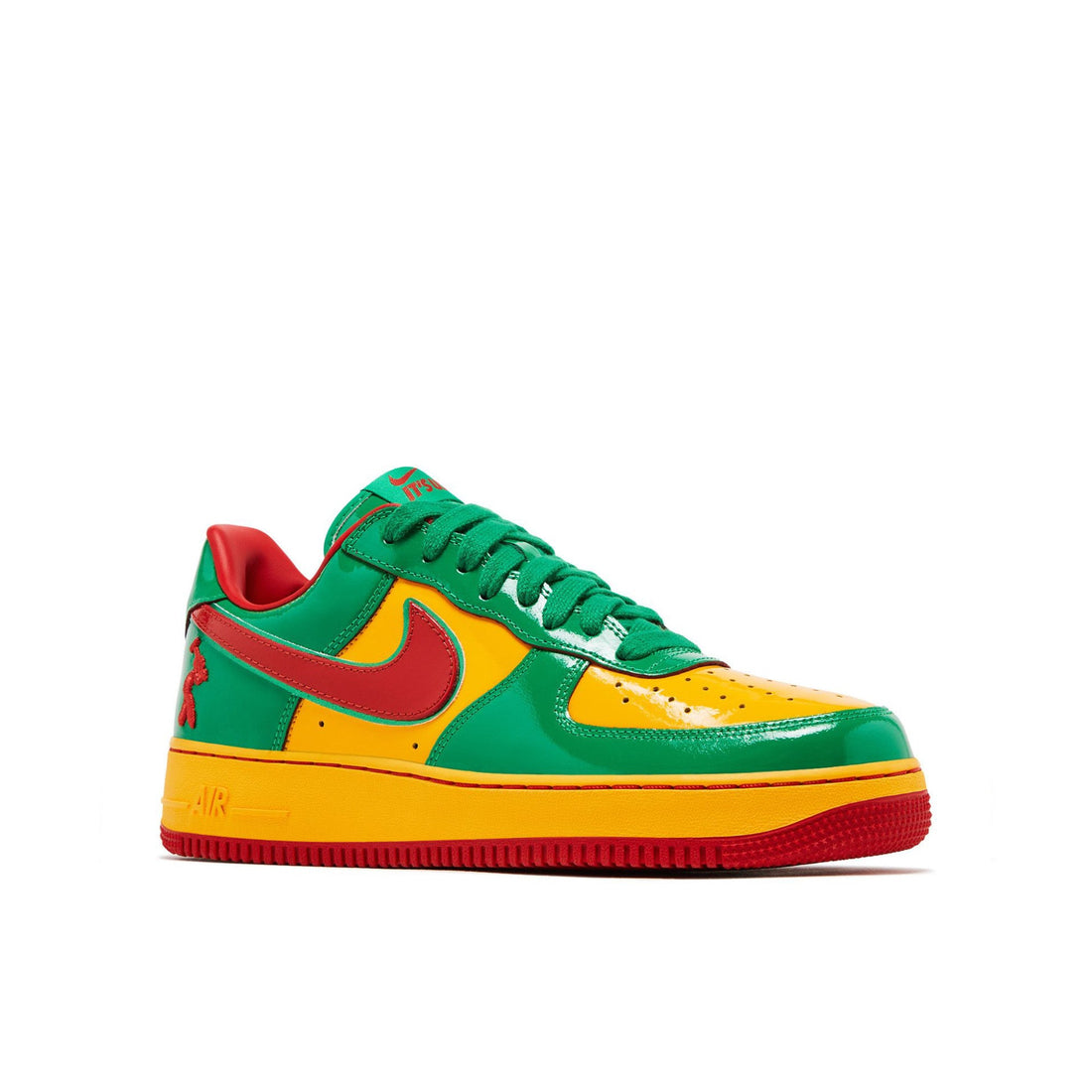 NIKE AIR FORCE 1 LOW LIL YACHTY CONCRETE BOYS LUCKY GREEN